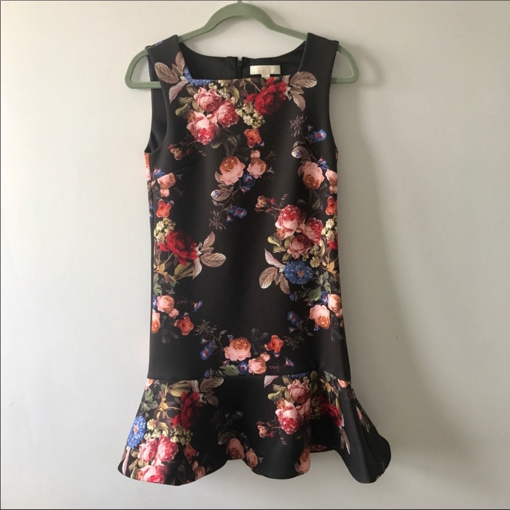 Erin Fetherston Floral Neoprene Dress